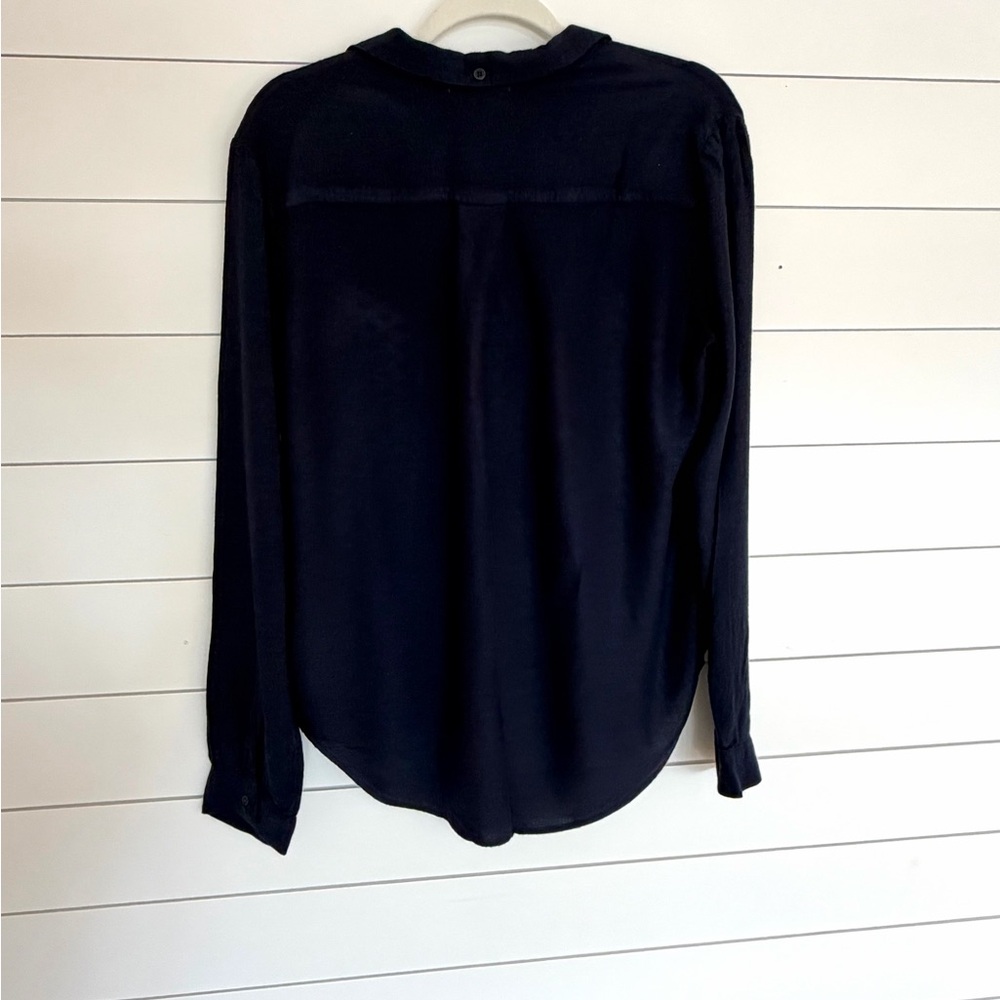 TWO!! Cloth and Stone Button Down Shirts - Navy and Dove Gray - Picture 5 of 10